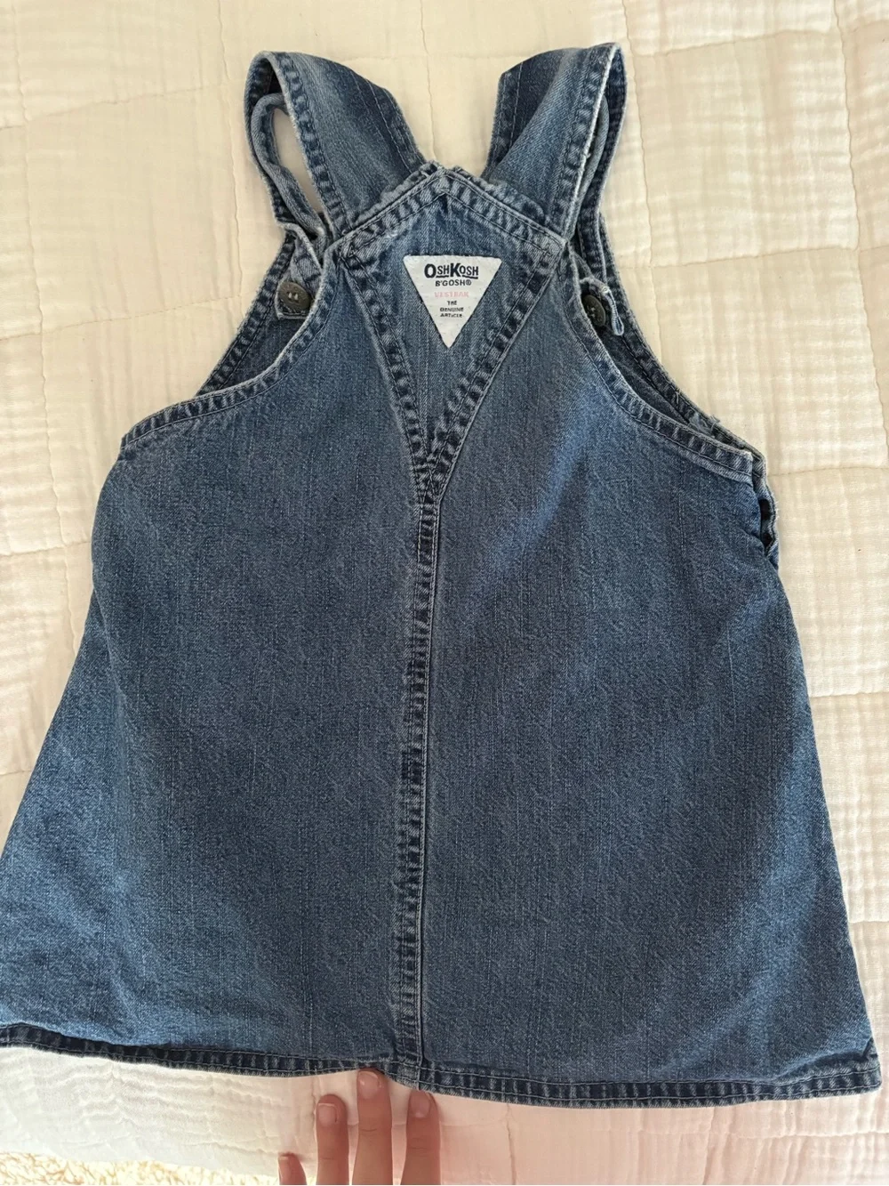 OshKosh B'gosh Denim Overalls in Blue